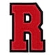 thumbnail image 1 of Parches de Letras Chenille, Parches de Letras R de 4" para Reparar Ropa, Jeans, Zapatos, Gorras DIY (Rojo), 1 of 7