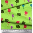 thumbnail image 2 of Soimoi Cotton Duck Fabric Artistic Floral Print Sewing Fabric Yard 42 Inch Wide, 2 of 3
