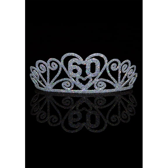 Silver 60 Sparkle Tiara