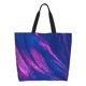 thumbnail image 1 of Disketp Neon Gradient Blue Bolsa Tote Estampada para Mujer, Bolso de Hombro y de Mano para Compras y Viajes, 1 of 8