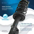 thumbnail image 4 of Detroit Axle - Front Struts + Sway Bars + Inner & Outer Tie Rods + Boots Replacement for 2013 - 2015 Honda Civic (No SI) - 10pc Set, 4 of 9