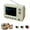 White, variant on Mini Cartoon TV, Rechargeable Mini Retro TV Cartoon Player with 8GB Memory, Supports Headphones & USB Playback – Perfect for Dollhouse Scenes & Collectible Decor, Knob Controls (Red)