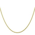 thumbnail image 2 of Primal Gold 10 Karat Yellow Gold 1.3mm Machine Made Diamond-cut Rope Chain, 2 of 4