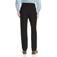 thumbnail image 2 of IZOD Men's Performance Stretch Straight Fit Flat Front Chino Pant, Black, 30W x 32L, 2 of 6