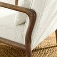 thumbnail image 4 of Charlie Boucle Upholstered Armchair in Ivory, 4 of 10