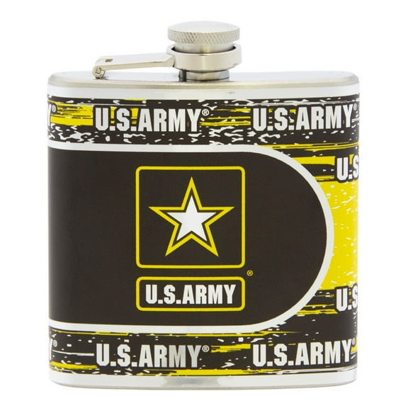 Great American Products Officially Licensed U.S. Army Stainless Steel Hip Flask