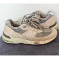 thumbnail image 1 of New Balance 991 Made In England Grey White Mens Size 10.5 D M991GL Sneakers, 1 of 6