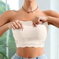 thumbnail image 5 of AWZXDE Comfortable Plus Size Bra for Everyday Wear - Ideal for Jeans and All Season Use Detailed Sizing Information Included Pink,100, 5 of 6