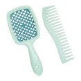 thumbnail image 1 of 2x Juego de cepillos para el cabello Cepillo para desenredar el cabello Peine para desenredar el cabello Anti Fernando cepillo de pelo hueco, 1 of 8