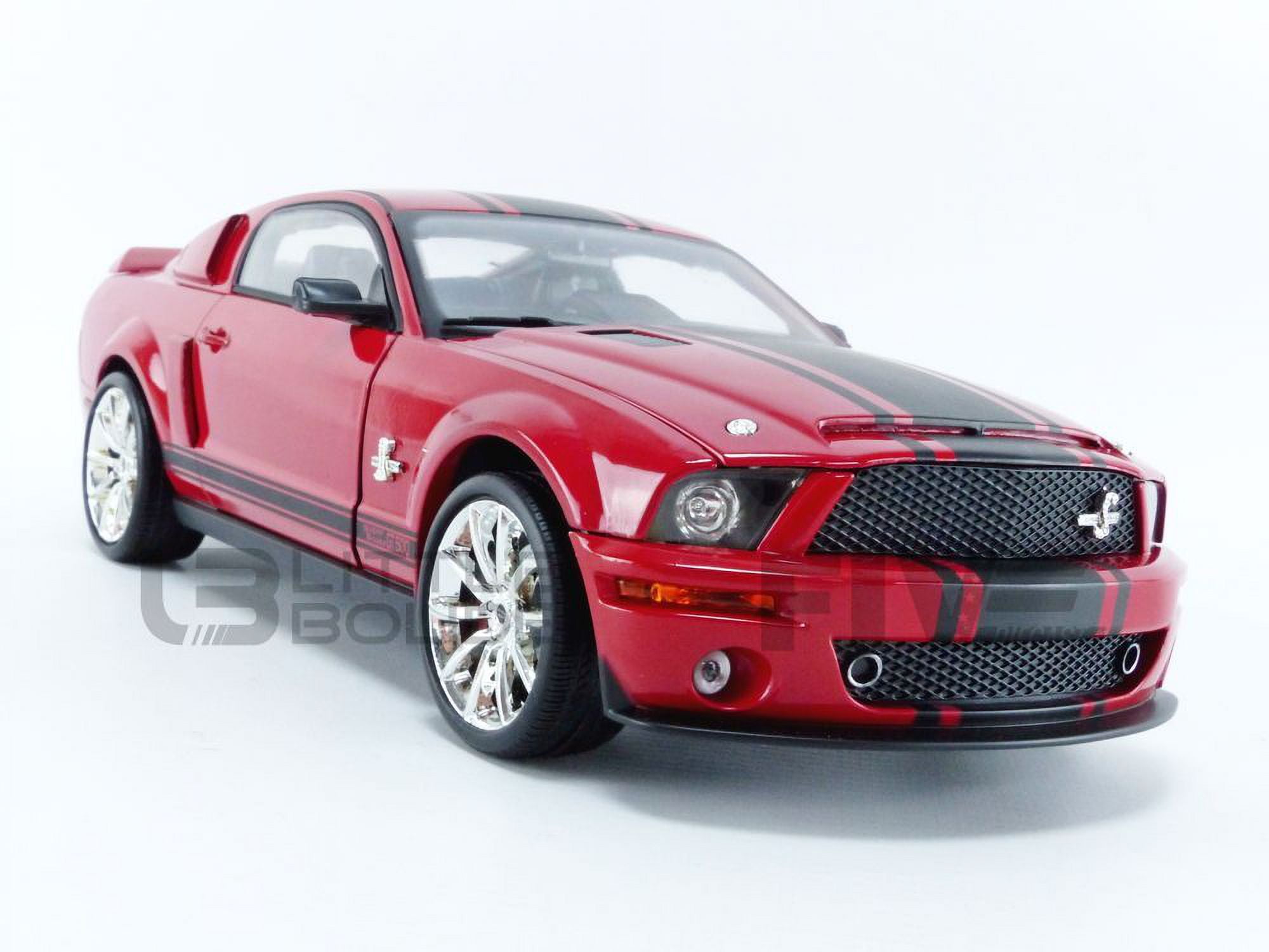 Shelby Collectibles 2008 Shelby Cobra GT 500 Super Snake 1:18 Scale Diecast  Car