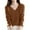 40#Coffee, variant on Sweaters for Women V Neck Casual Knit Long Sleeve Tops Lightweight Pullover Clothes Fall Fashion Outfits 2026 Dark Gray L