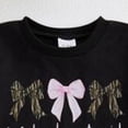 thumbnail image 5 of mgoYE Baby Girl Hunting Clothes Heart Print Short Sleeve T Shirt Jungle Camo Flared Pants Toddler Summer Bell Bottoms Outfit(Black,3-4 Years), 5 of 7