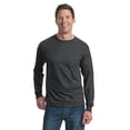 thumbnail image 2 of Fruit of the Loom Men's HD Cotton 100% Cotton Long Sleeve T-Shirt 4930, 2 of 3