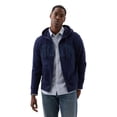 thumbnail image 1 of Sudadera GAP con Capucha y Cierre, Lana, Azul Marino, Talla XL, 1 of 4