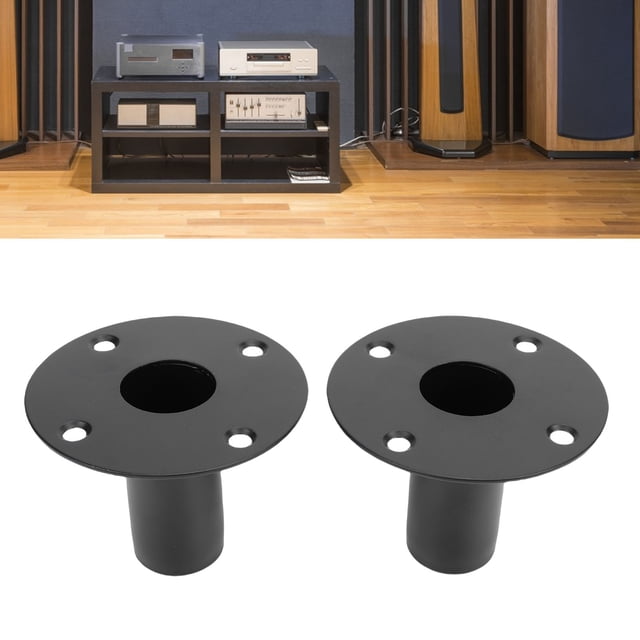 Adaptador De Montaje De Soporte De Altavoz, Trípode De Placa, Soporte De Altavoz Estable Multifuncional De Hierro, Sombrero De Copa Para Configuración De PA DJ