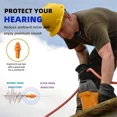 thumbnail image 3 of Noise Cancelling Bluetooth Earbuds Hearing Protection In Ear Work Headset For Construction Sites Blue, 3 of 7