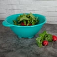 Mainstays Colander 4 Quart Teal Polypropylene Plastic