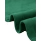 thumbnail image 5 of Chaqueta de motociclista recortada con cremallera de cuello alto de ante sintético para mujer Allegra K en verde oscuro, 5 of 6