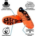 thumbnail image 3 of Vizari Unisex-Kid's Youth and Junior Boca FG Soccer Shoe for Outdoor Firm Ground Football Game-Orange/Black, 3 of 6