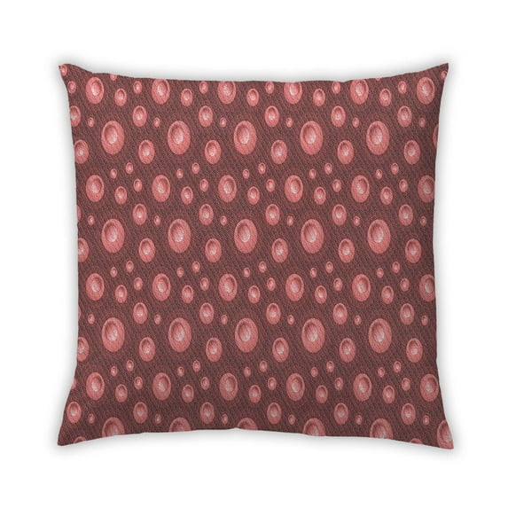 Ahgly Company Indoor Square Contemporary Throw Pillow, 18 inch by 18 inch