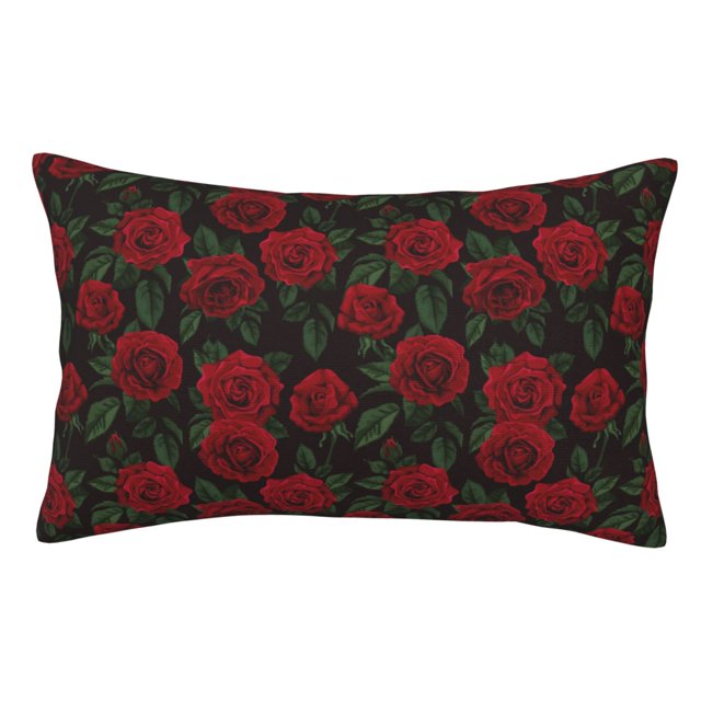 Balery Rose Funda de Cojín Estampada, Regalos para Mujeres, Regalos de Amor para Ella, Regalos para Novia o Esposa, Funda de Almohada-20"x30"