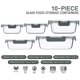thumbnail image 3 of Recipiente de almacenamiento de alimentos M MCIRCO Glass, 20 piezas con tapas, 3 of 6