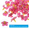 thumbnail image 4 of Uxcell 0.79" Artificial Daisy Flower Heads, 50 Pack Silk Daisy Fake Heads for Wedding DIY Craft, Dark Pink, 4 of 7