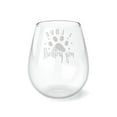 thumbnail image 3 of I Love My Pit Bull Stemless Wine Glass, 3 of 6