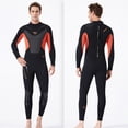thumbnail image 2 of Naiovety Trajes de neopreno traje de buceo ultrafino de secado rápido para hombres y hombres traje de neopreno pantalones de manga larga protección Deportes acuáticos negro/naranja M Naiovety OD003281-07, 2 of 6