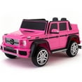 thumbnail image 3 of Moderno Kids Pink 12 V Mercedes Maybach Powered Ride-On with Parental Remote Control, 3 of 11