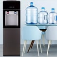 thumbnail image 6 of WSYW Top Loading Water Cooler Dispenser - Hot & Room Temperature Water, Removable Drip Tray & Storage Cabinet, Holds 3 or 5 Gallon Bottles Gray, 6 of 7
