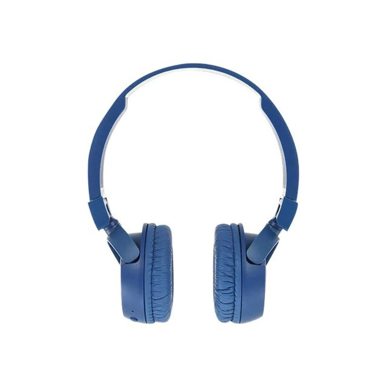 dragt Knoglemarv siv JBL T450BT - Headphones with mic - on-ear - Bluetooth - wireless - blue -  Walmart.com