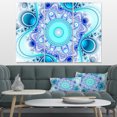 thumbnail image 1 of Design Art - Courbes et Cercles Ondulés Turquoise, 1 of 3