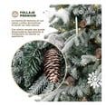 thumbnail image 3 of Árbol Navidad Nevado + Piñas Pino Navideño 2.5m Ramas Mixtas Esquimal, 3 of 6