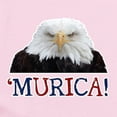 thumbnail image 2 of CafePress - Murica! Bald Eagle Body Suit - Baby Light Bodysuit, Size Newborn - 24 Months, 2 of 4