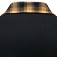 thumbnail image 6 of FDGIU Men's 2025 Fall Plaid Shacket - Long Sleeve Button Down Jacket, Comfy Lined Flannel Shirt Coat with Pockets, 6 of 7