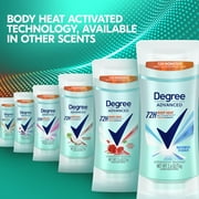 Degree Advanced Womens Antiperspirant Deodorant Stick Twin Pack Shower Clean, 2.6 oz