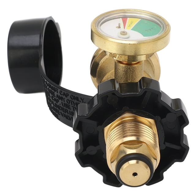 Adaptador De Tanque De Gas POL, Medidor De Tanque De Gas Universal Práctico Para Estufas De Camping