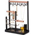thumbnail image 1 of Organizador de Joyas ProCase 20x10x32 cm con 4 Niveles Negro, 1 of 9