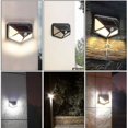 thumbnail image 4 of Luz solar Luz de pared de jardín al aire libre Iluminación Inducción del cuerpo humano Hogar Jardín Impermeable Al aire libre Ahorro de energía Luz de calle LED, 4 of 4