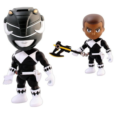 Power Rangers Mighty Morphin Series 1 Black Ranger Mini Figure (No Packaging)
