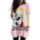 thumbnail image 3 of Ropa deportiva de otoño para mujer, top informal de manga larga con estampado de Snoopy, top holgado informal, ropa de calle para mujer 2024, 3 of 5