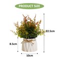thumbnail image 2 of Macetas de plástico, bolas de hierba, plantas verdes, plantas en macetas, flores de simulación, adornos creativos, plantas artificiales., 2 of 5