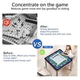 thumbnail image 5 of Green Mahjong Mat with Rules, 31.5*31.5in Anti Slip American Mahjong Mat for Table, Noise Reduction, Neoprene Mah jongg Mats with Carrying Bag & 3 Dices, Mahjong Set Gift, Board Tile Games Mats, 5 of 7
