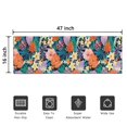 thumbnail image 5 of Pioneer Flower Floral Print Pattern Door Rugs,Washable Non Slip Door Mats Indoor,Decorative Door Mats,Entry Mat Indoor for Entrance,Bedroom,Kitchen,Bathroom,16"x47", 5 of 6