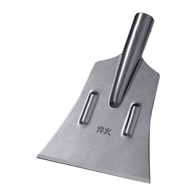 Chanana Stainless Steel Snow Shovel - Wear-Resistant Multifunctional Tool, Rust-Proof Blade, Suitable for Snow/Ice Removal, Car Mud Cleaning, Practical Winter Tool