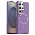 thumbnail image 1 of Case For Samsung Galaxy S26 Ultra/S26 Plus/S26, Frosted Shell With Non-Yellowing Wireless Charging Cover, 1 of 6