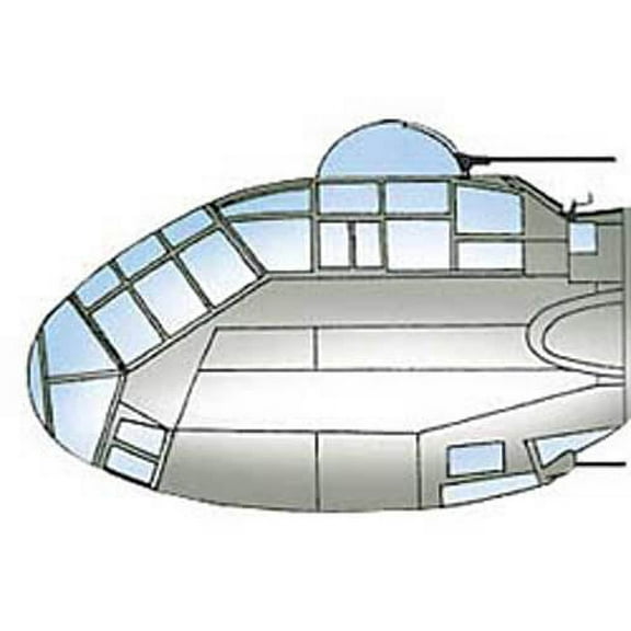 Ju 188 A/D Canopy & Glazing for Dragon (1/48 model kit accessory)