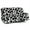 Cow Print Black, variant on COEQINE Stretch Recliner Cover Universal 8 Pieces Recliner Sofa Cover Stay in Place 3 Seater Furniture Protector Home Decor for Pets, Dogs, Cats, Kids, Blue Black Leoaprd Print