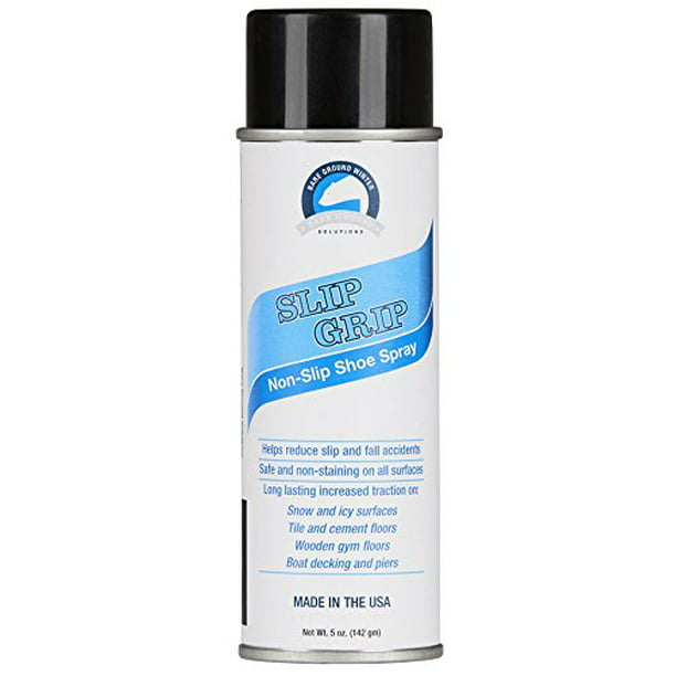 grinende får hvile Slip Grip Spray-on Shoe Grip Adhesive Spray for Slippery Surfaces by Bare  Ground - Walmart.com